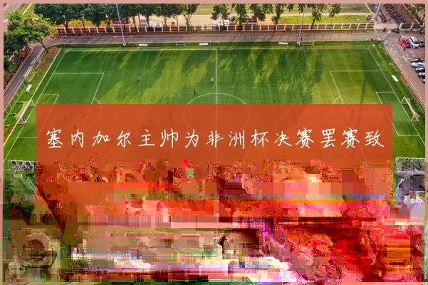塞内加尔主帅为非洲杯决赛罢赛致歉强调保护球员权益的重要性